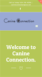 Mobile Screenshot of canineconnectionnola.com